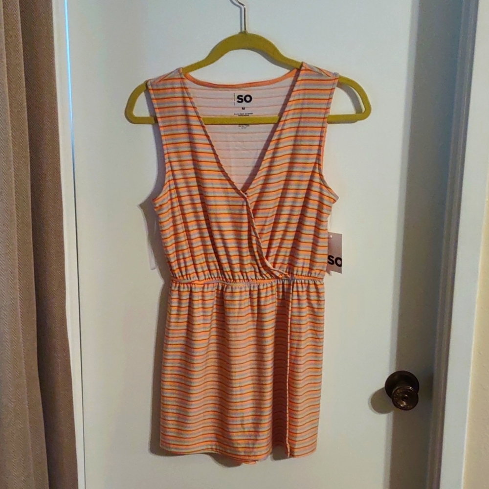 NWT SO medium faux wrap dress/skort